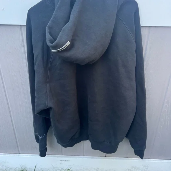 Black Essentials Hoodie - Picture 2 of 3